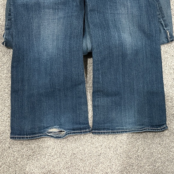 Vigoss Women's Embellished Blue Jeans S13/14 L31 Heritage Fit Boot Cut - Picture 8 of 9